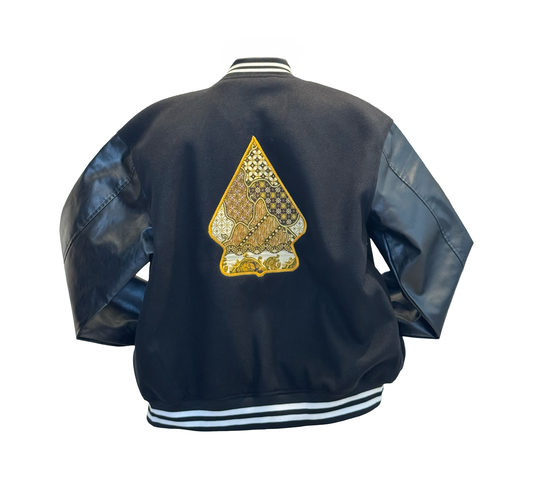 Varsity jacket Batik