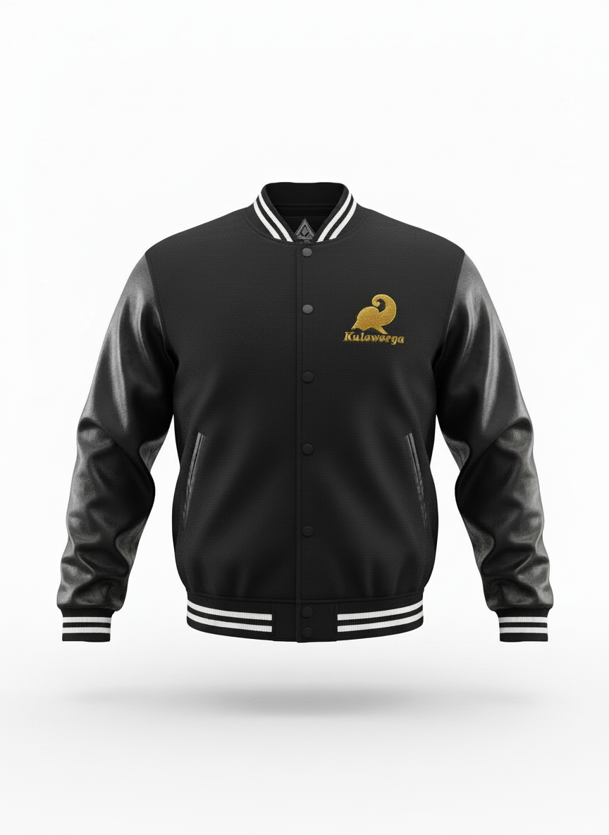 Varsity Jacket met batik