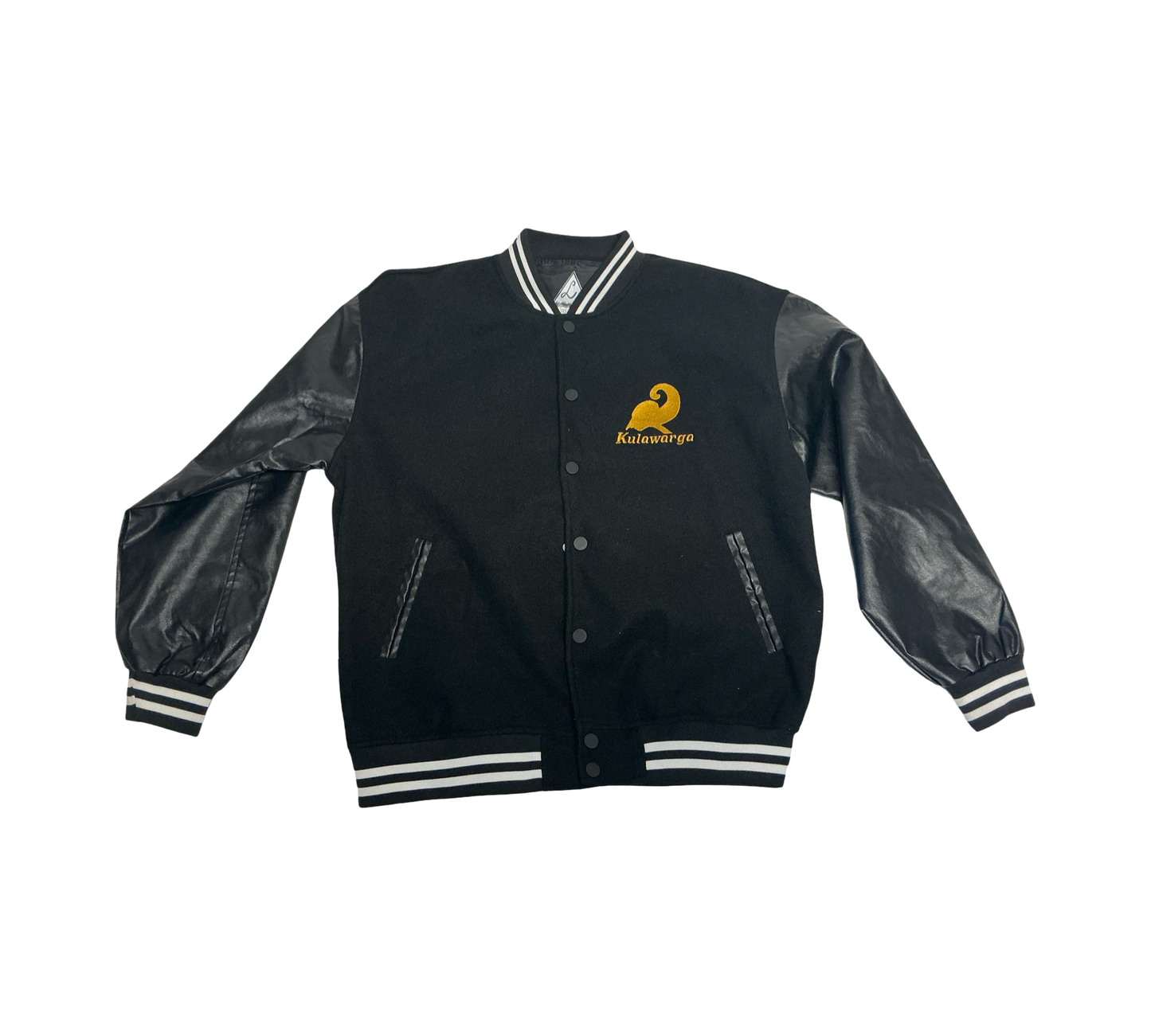 Varsity jacket met Arjuna hoofd