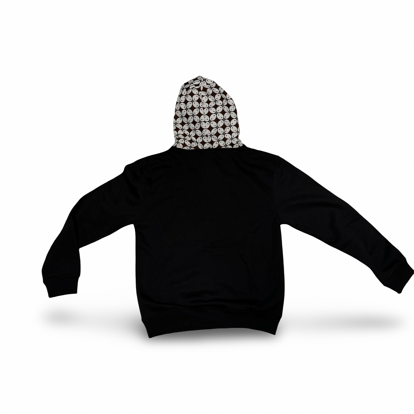 Hoodie met batik Kawung